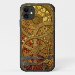 Brass en Bronze Steampunk iPhone 5 11 Hoesje