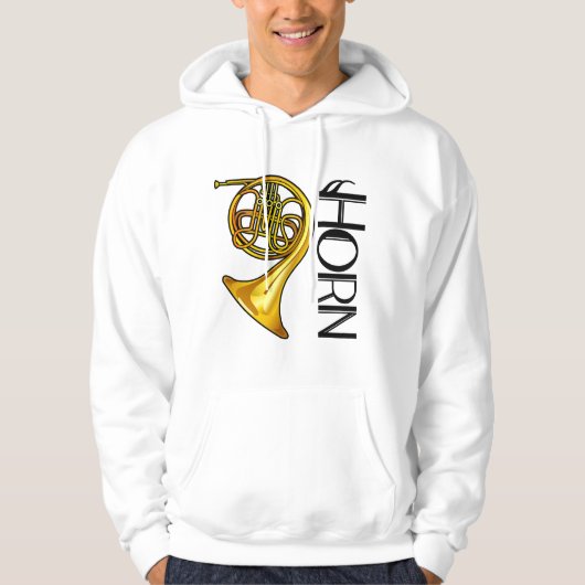 Brass French Horn T-shirt (Voorkant)