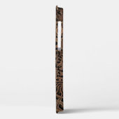 Brass Gears Top Uitzicht Case-Mate iPhone Case (Achterkant / Links)