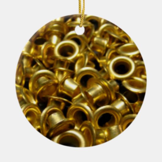 Brass Grommets Tree Ornament (Voorkant)