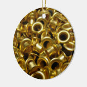 Brass Grommets Tree Ornament (Links)