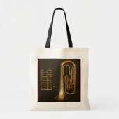 Brass Horn Canvas tas (Voorkant)