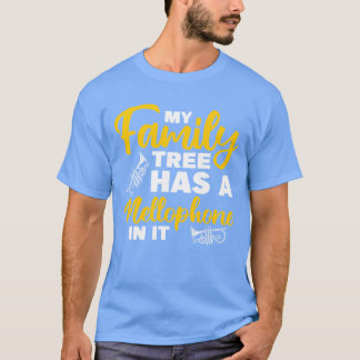Brass Instrument Mellophonist Marching Band family T-shirt