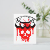 Brass Knuckles Briefkaart (Staand voorkant)
