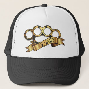 Brass Knuckles Tattoo DAD Banner Pet