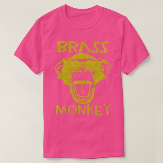 Brass Monkey T-shirt (Design voorkant)