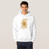 Brass & Sax Hoodie (Voorkant volledig)