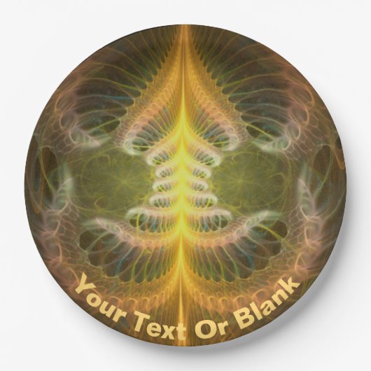 Brass Tray Papieren Bordje (Voorkant)