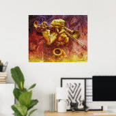 Brass Trio Poster (Thuiskantoor)