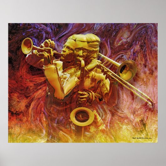 Brass Trio Poster (Voorkant)