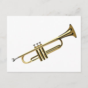 Brass Trumpet Briefkaart