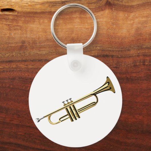 Brass Trumpet Sleutelhanger (Voorkant)