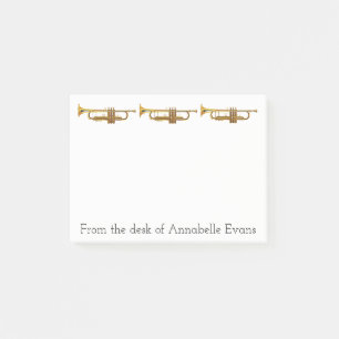 Brass Trumpets personaliseren Post-it® Notes