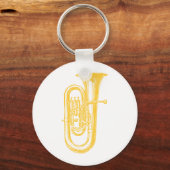 Brass Tuba Sleutelhanger (Voorkant)