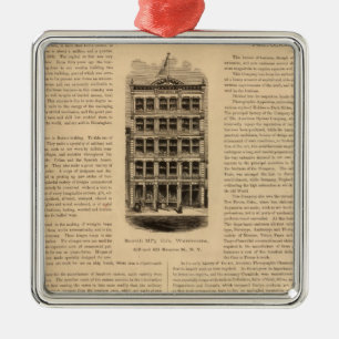 Brass Works van de Scovill Manufacturing Company Metalen Ornament