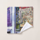 brasser à froid dans un déli chaud (Gant de toilette)