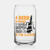 Brasserie à main glacière mot art (Verso)