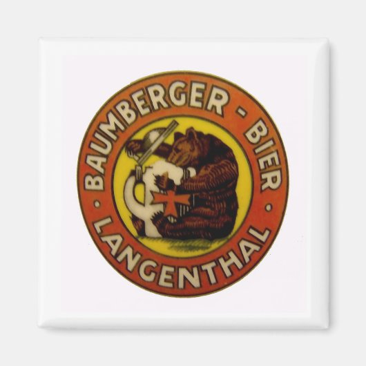 Brasserie de Baumberger Langenthal Magnet (Devant)