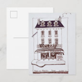 Brasserie La Renaissance | Plaats van Marche, Dina Briefkaart (Voorkant / Achterkant)