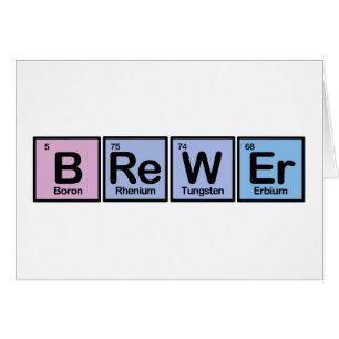 Brasseur fait d'éléments