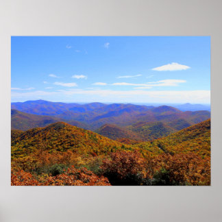 Brasstown Bald, Georgia Poster