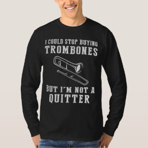 Brassy Chuckles: Omarm de Trombone Passion! T-shirt