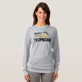 Brassy Sassy Trombone T-shirt (Voorkant volledig)