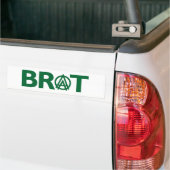 Brat-Bumpersticker Bumpersticker (Op Truck)