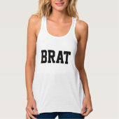 BRAT Dames Workout Gym Tanktops (Voorkant)