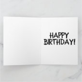 BRAT D'ANNIVERSAIRE (POUR ELLE) CARTE DE GRÂCE GÉA (Intérieur)