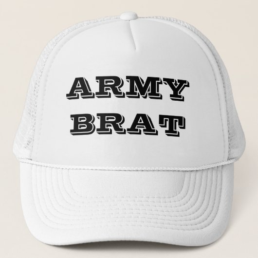 Brat de l'armée casquette (Devant)