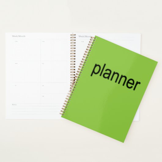 Brat Green Planner (Display)