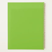 Brat Green Planner (Achterkant)