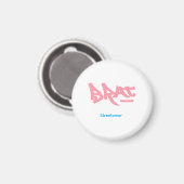 Brat logo magneet (Voorkant / Achterkant)