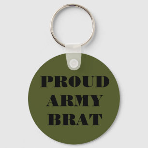 Brat Sleutelhanger Proud Army