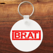 Brat Stamp Sleutelhanger (Achterkant)