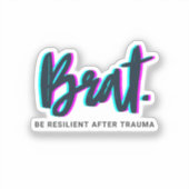 BRAT STICKER (Voorkant)