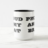 Brat van het mok Proud Army (Midden)