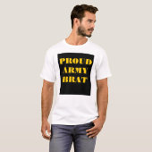 Brat van het T-Shirt Proud Army (Voorkant volledig)