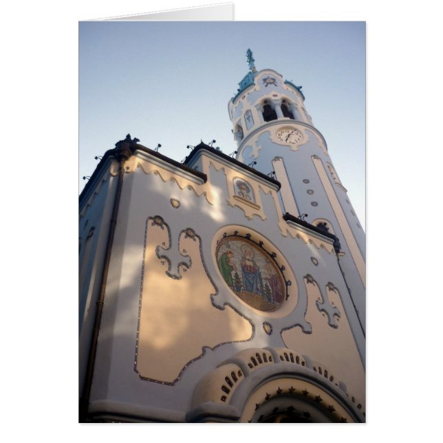 bratislava - blauwe kerk (Voorkant)