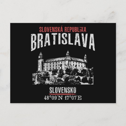 Bratislava Briefkaart (Voorkant)