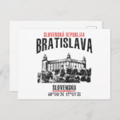 Bratislava Briefkaart (Voorkant / Achterkant)