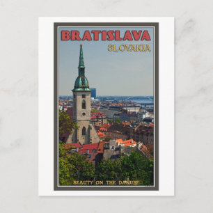 Bratislava Cityscape Briefkaart
