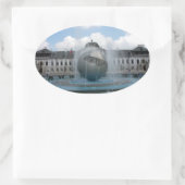 bratislava grasalkovich ovale sticker (Tas)