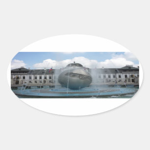 bratislava grasalkovich ovale sticker