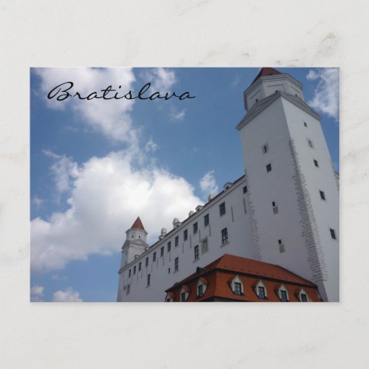 bratislava - kasteel briefkaart (Voorkant)