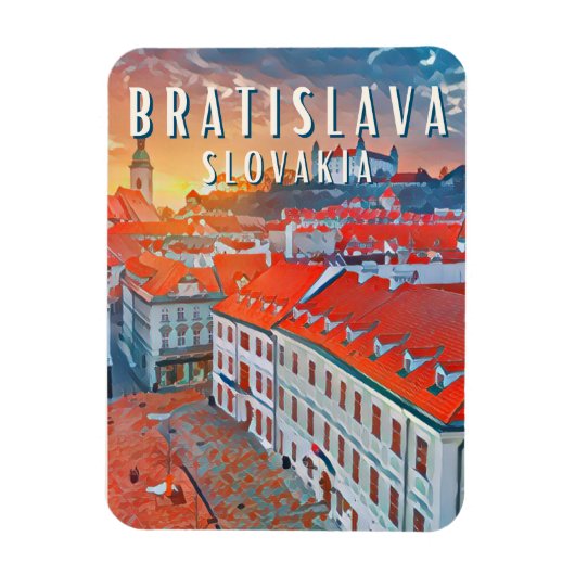 Bratislava Magneet (Verticaal)