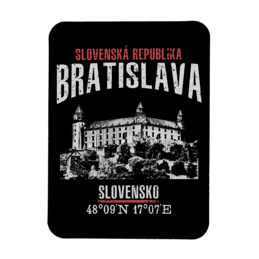 Bratislava Magneet (Verticaal)