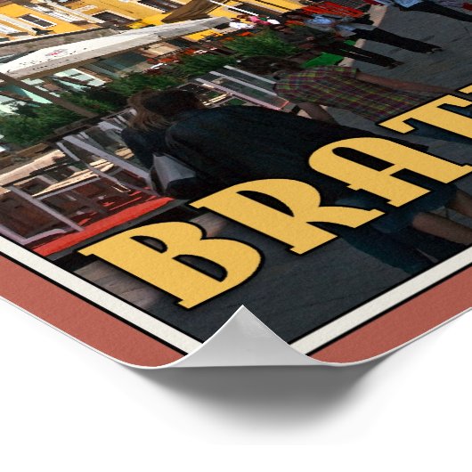 Bratislava - Michael's Tower Poster (Hoek)