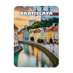Bratislava, parel aan de oevers van de Donau Magneet